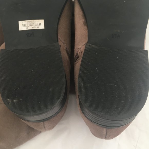 Women's Tall Brown Boots - Picture 11 of 15